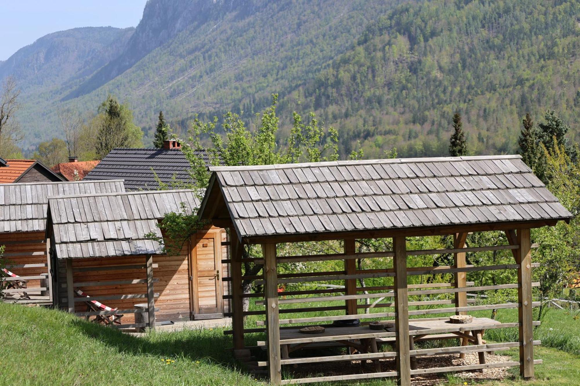 Mountain View Glamping Villa Dovje Exterior photo