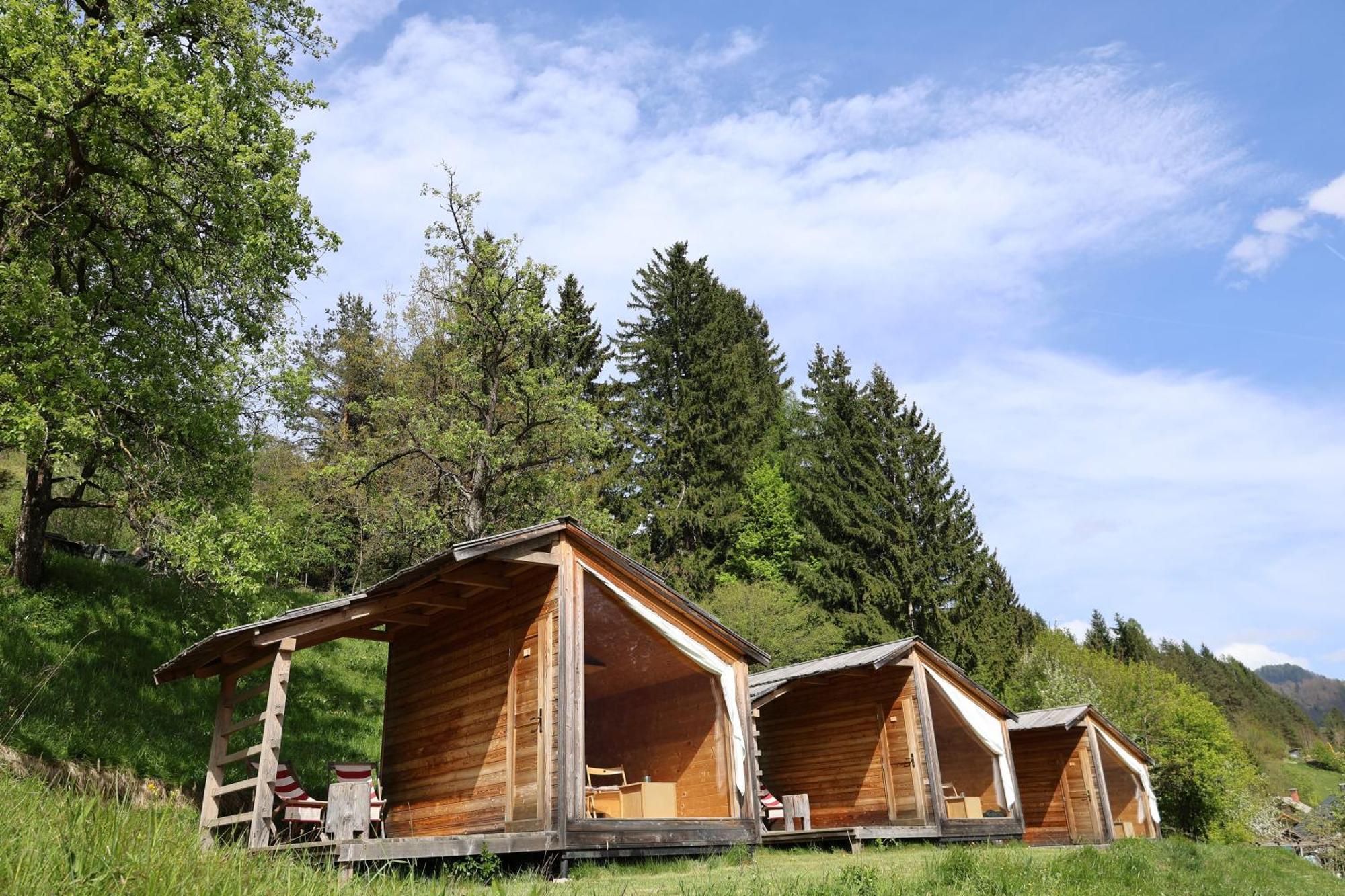 Mountain View Glamping Villa Dovje Exterior photo
